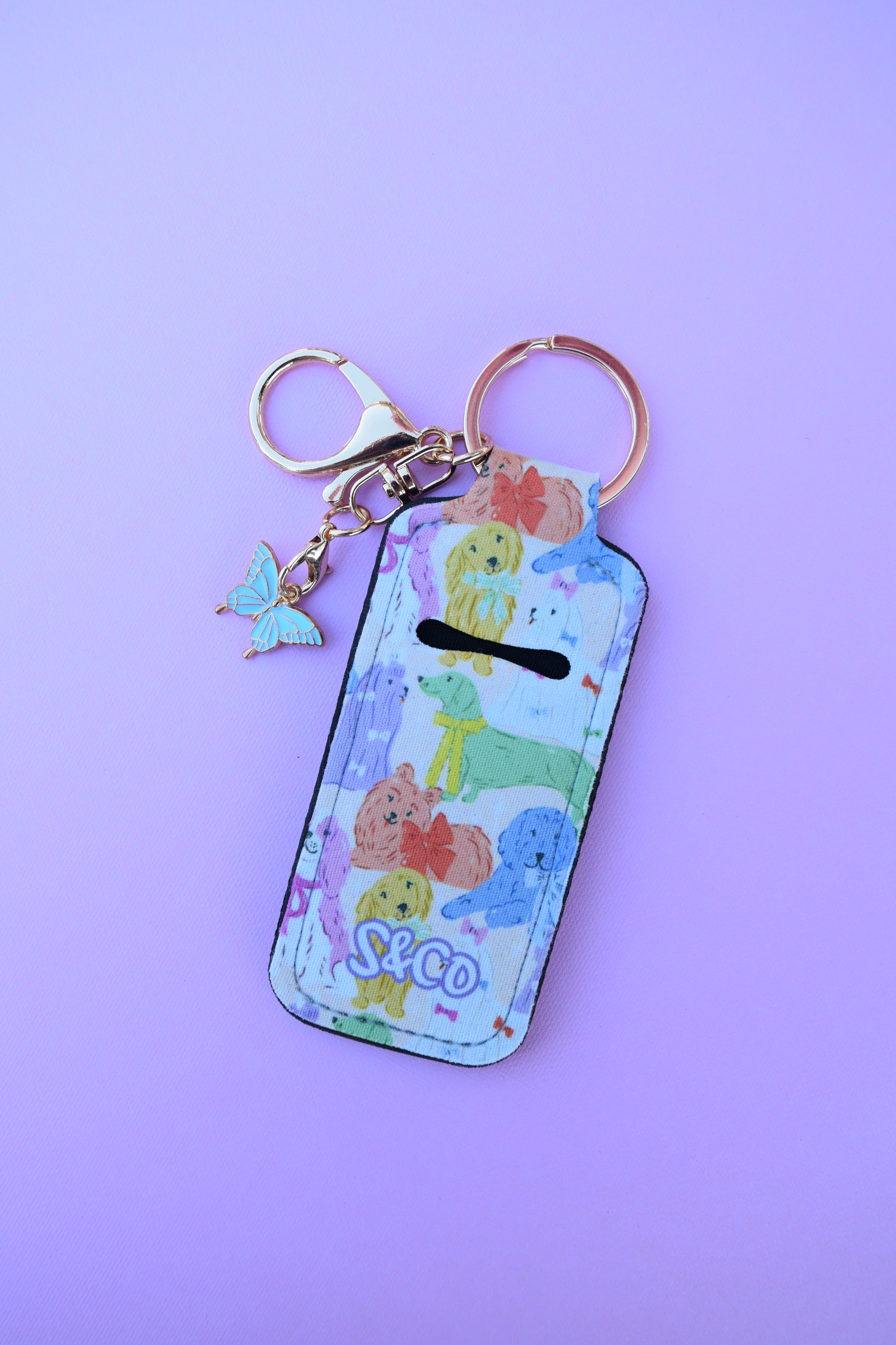 Lipgloss Holder Keychain