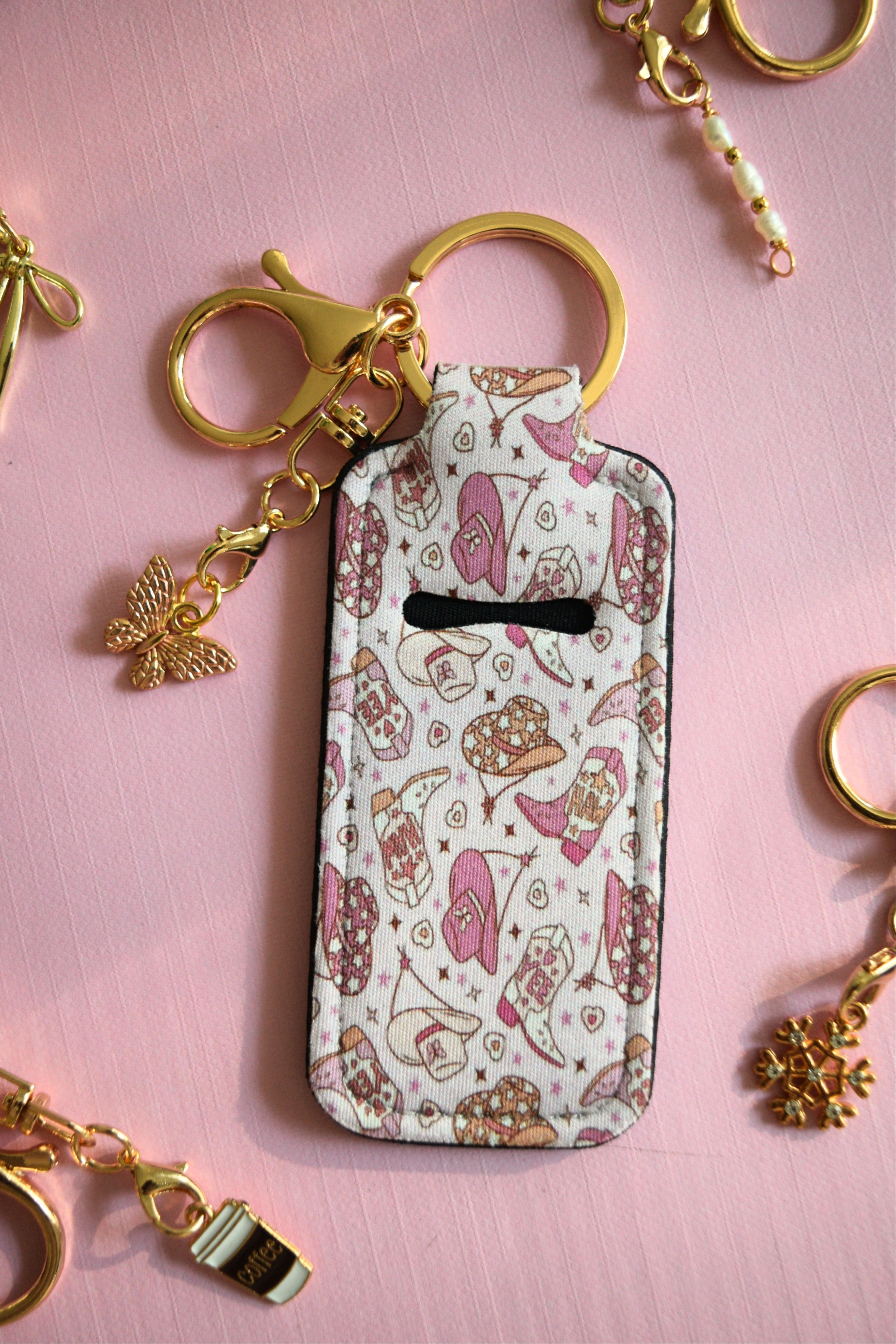 Lipgloss Holder Keychain