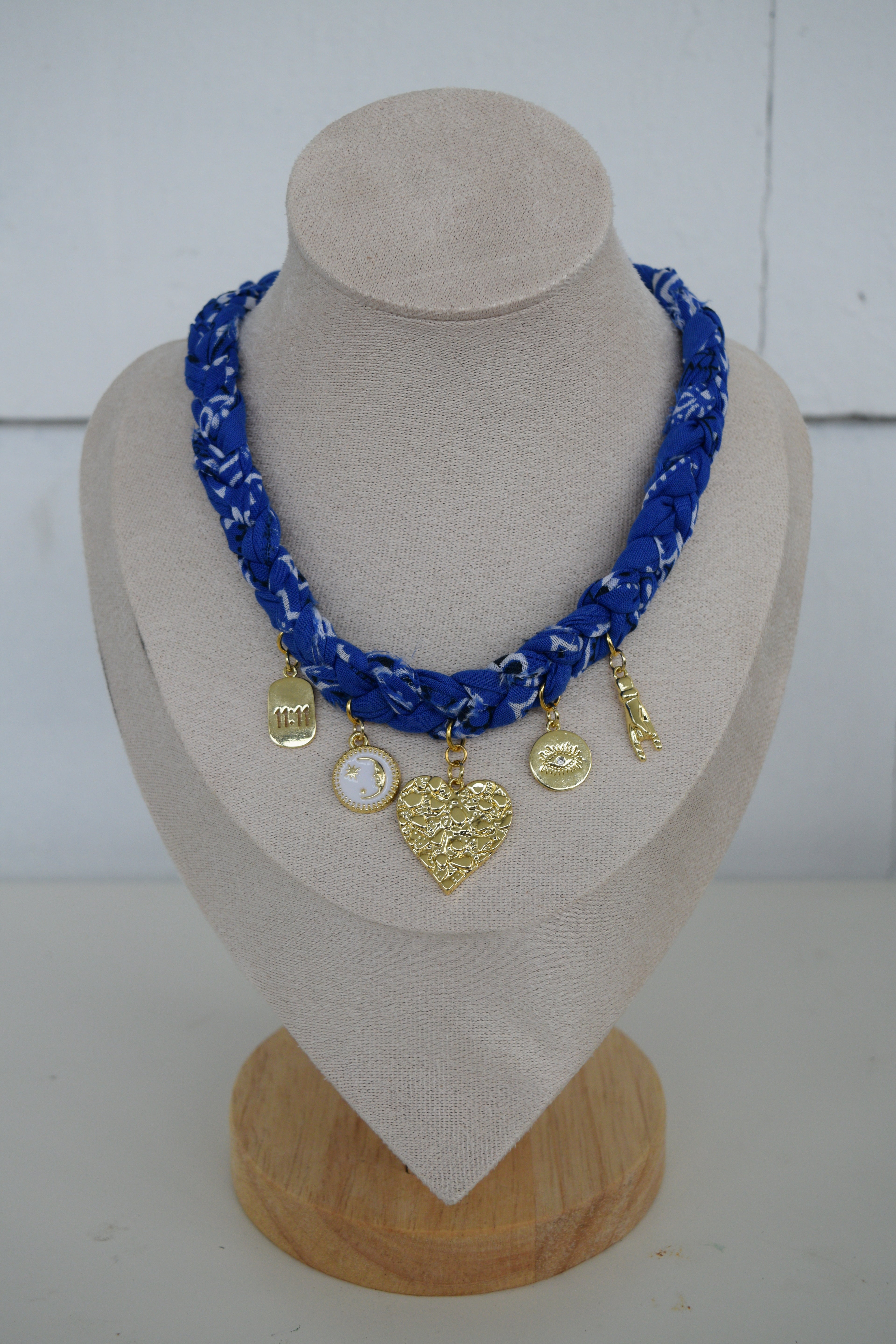 Bandana Charm Necklace