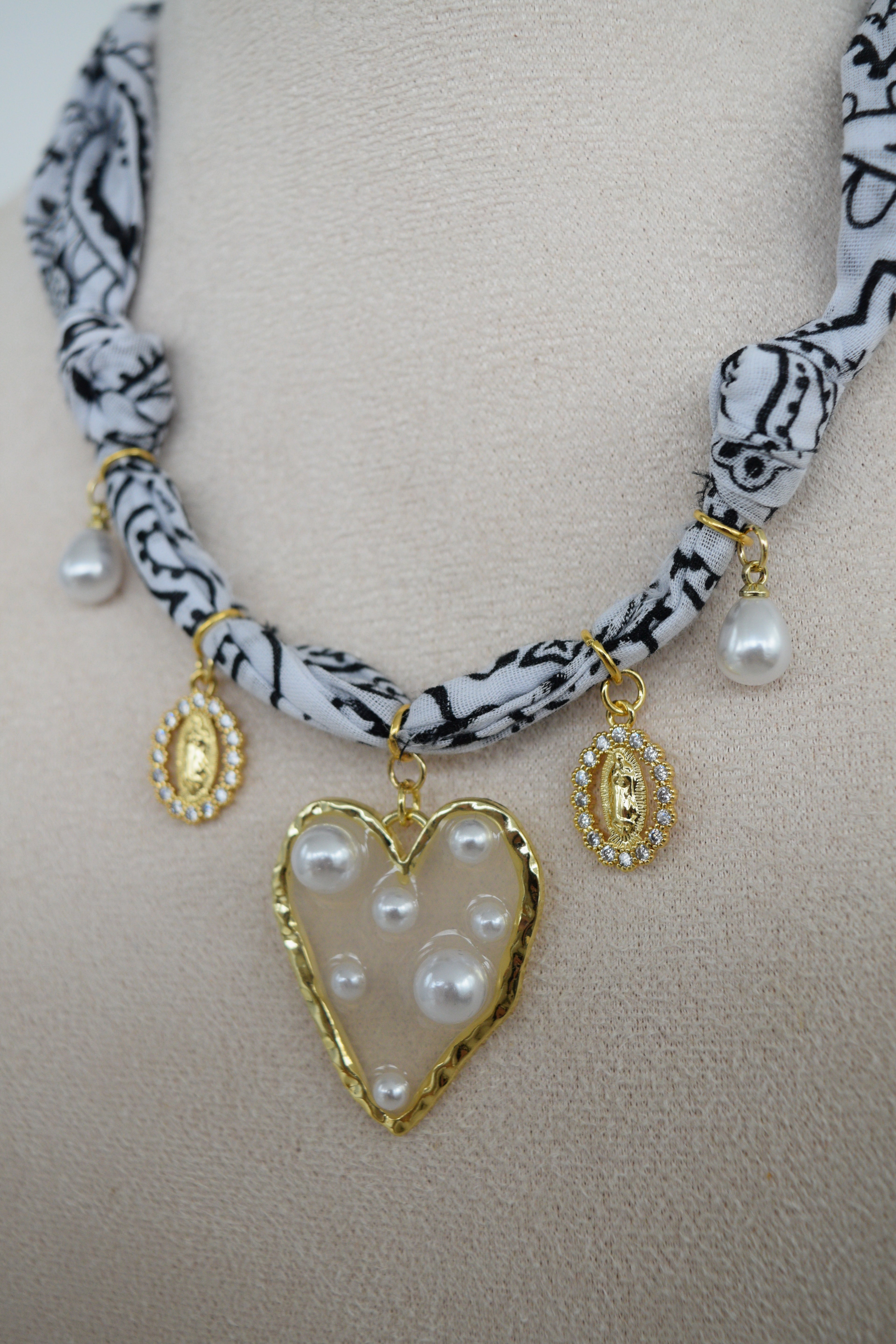 Bandana Charm Necklace