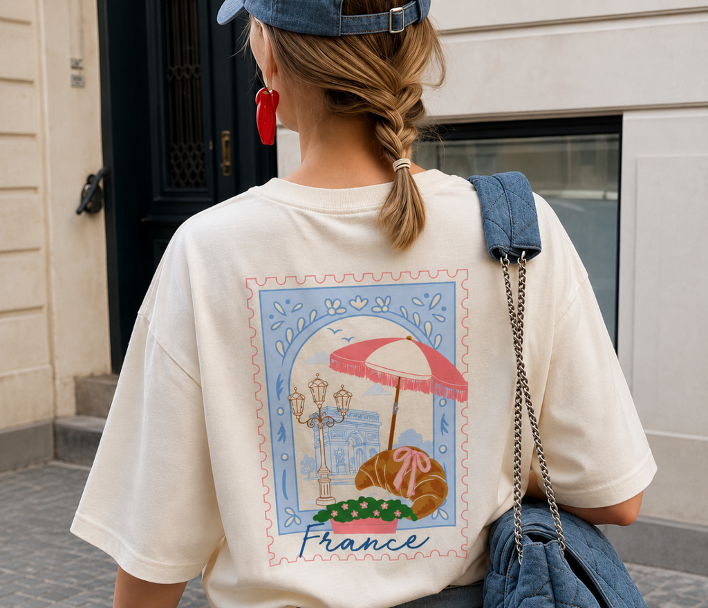 France Boxy-Fit Tee
