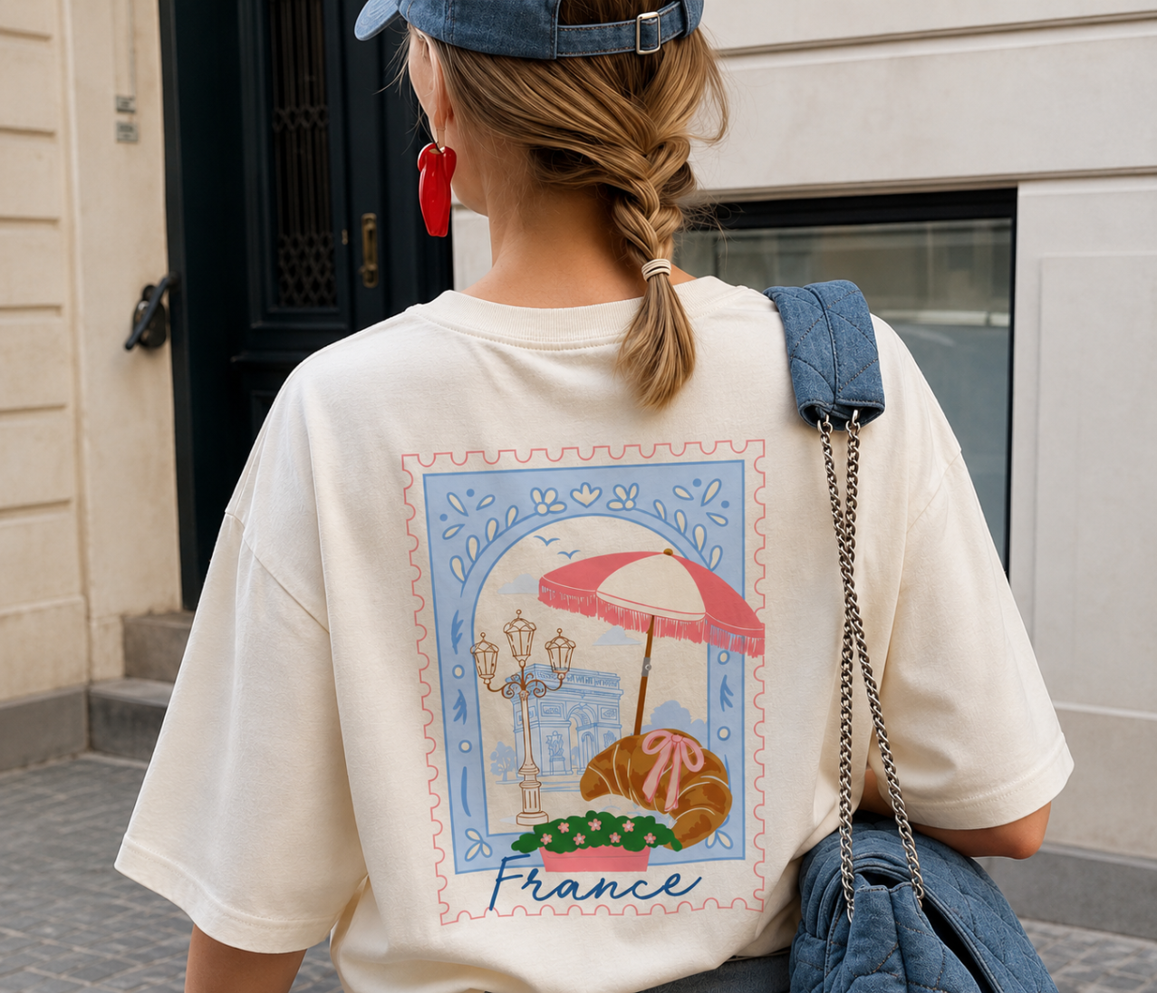 France Boxy-Fit Tee