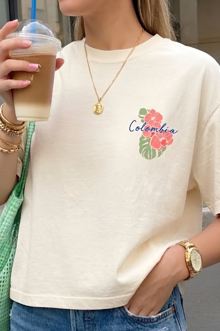 Colombia Boxy-Fit Tee