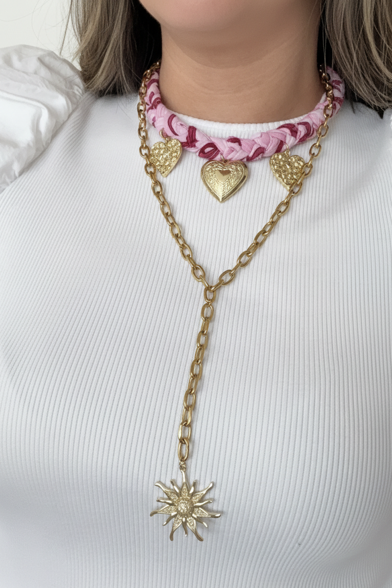 Three Ways to Love Necklace